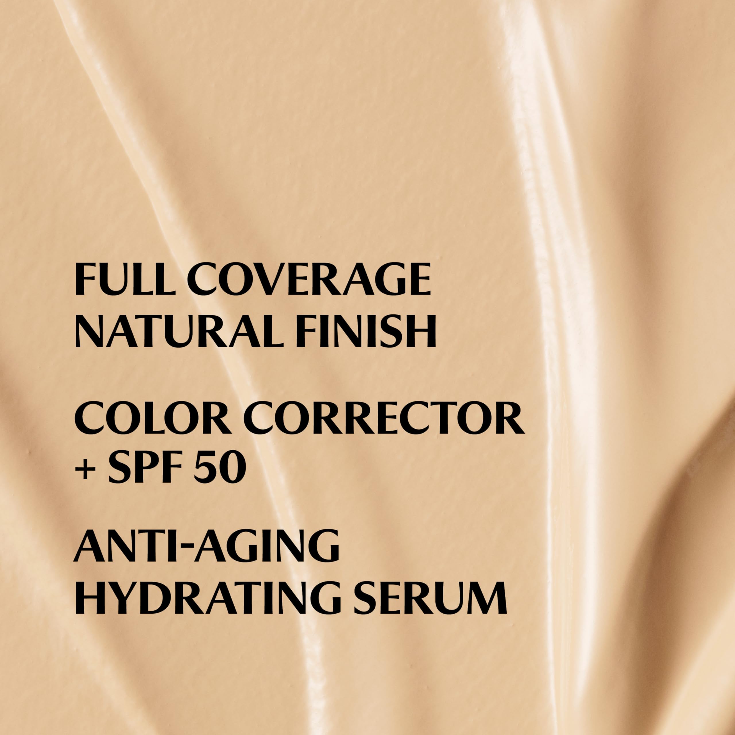 IT Cosmetics CC+ Cream - Natural Full Coverage Foundation With SPF 50+, Color Corrector & Anti-Aging Hydrating Serum, Hyaluronic Acid + Peptides, Lightweight Up To 24H Wear, All Skin Types