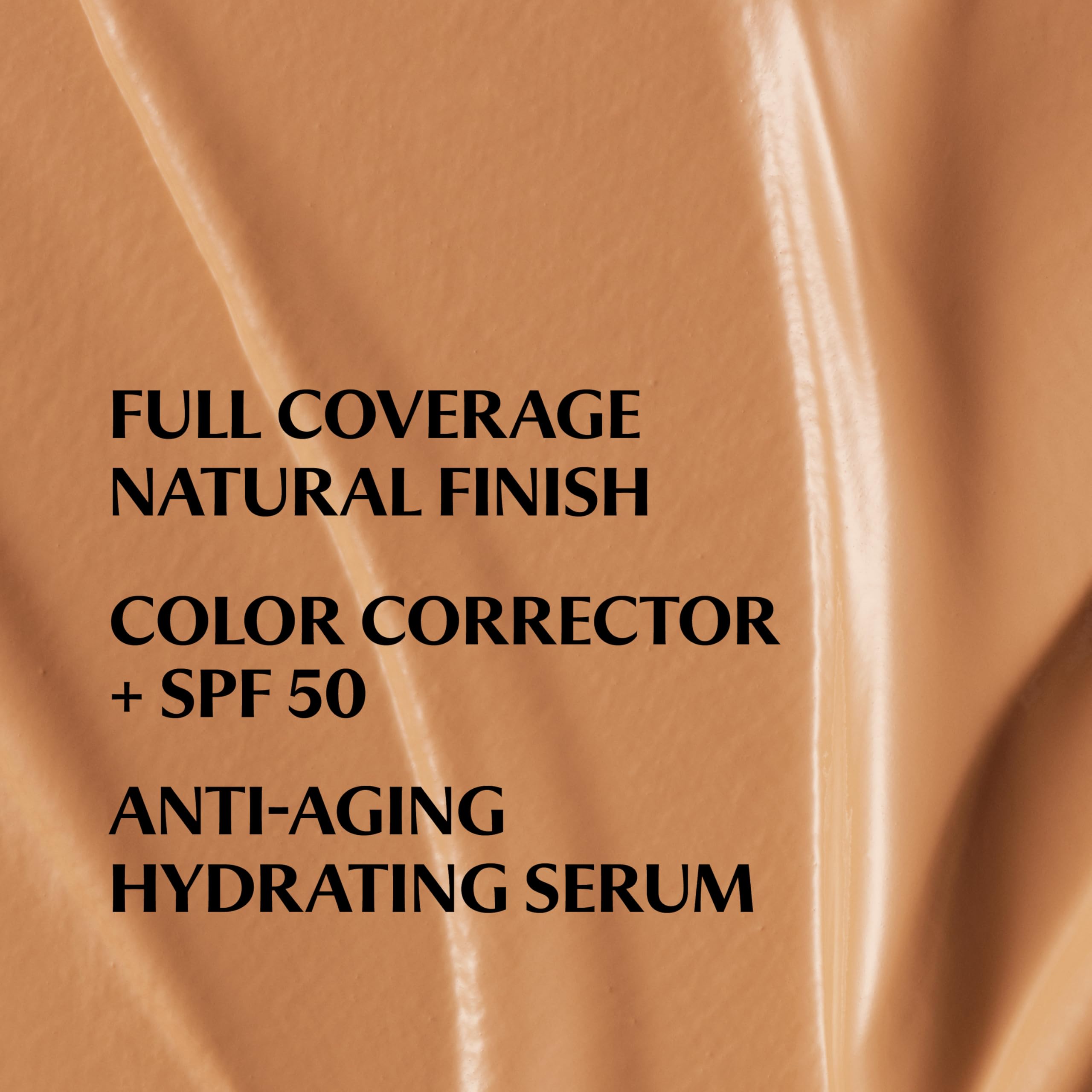 IT Cosmetics CC+ Cream - Natural Full Coverage Foundation With SPF 50+, Color Corrector & Anti-Aging Hydrating Serum, Hyaluronic Acid + Peptides, Lightweight Up To 24H Wear, All Skin Types