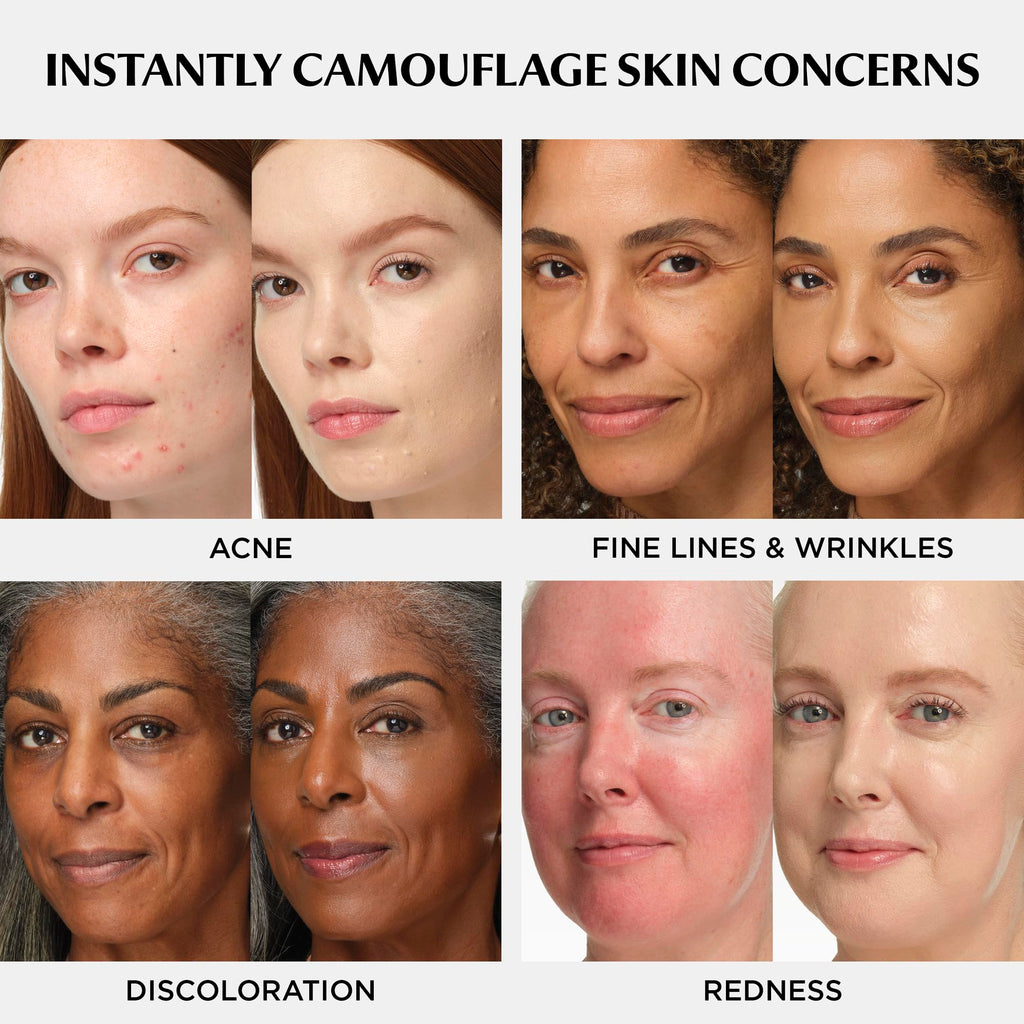 IT Cosmetics CC+ Cream - Natural Full Coverage Foundation With SPF 50+, Color Corrector & Anti-Aging Hydrating Serum, Hyaluronic Acid + Peptides, Lightweight Up To 24H Wear, All Skin Types