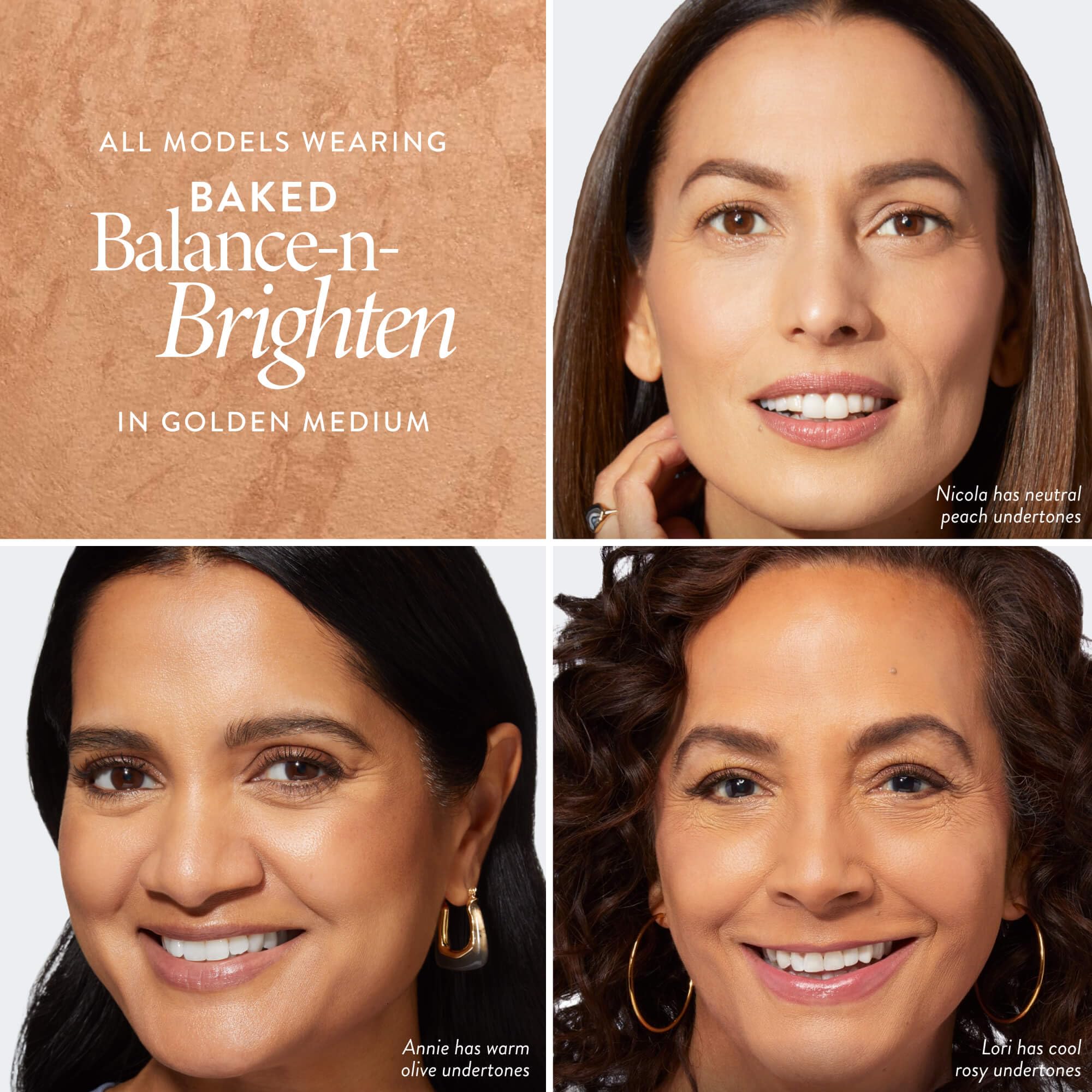LAURA GELLER NEW YORK Award-Winning Baked Balance-n-Brighten Color Correcting Powder Foundation - Fair - Buildable Light to Medium Coverage - Demi-Matte Natural Finish