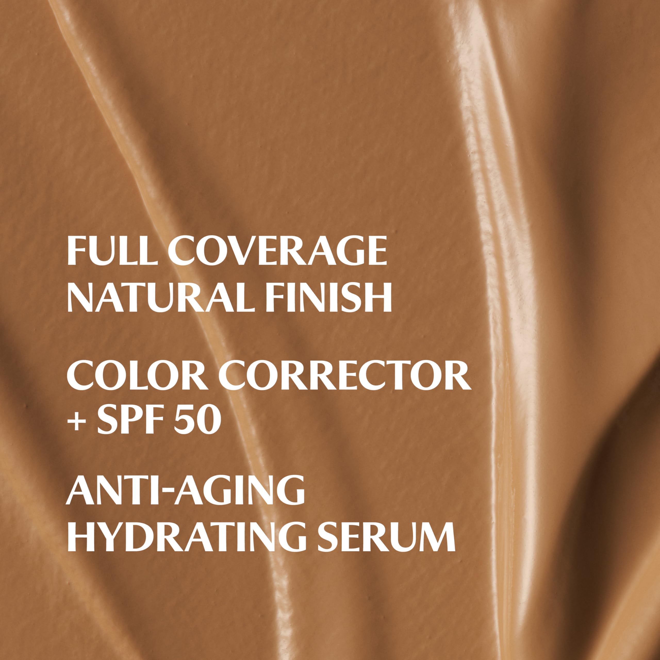 IT Cosmetics CC+ Cream - Natural Full Coverage Foundation With SPF 50+, Color Corrector & Anti-Aging Hydrating Serum, Hyaluronic Acid + Peptides, Lightweight Up To 24H Wear, All Skin Types