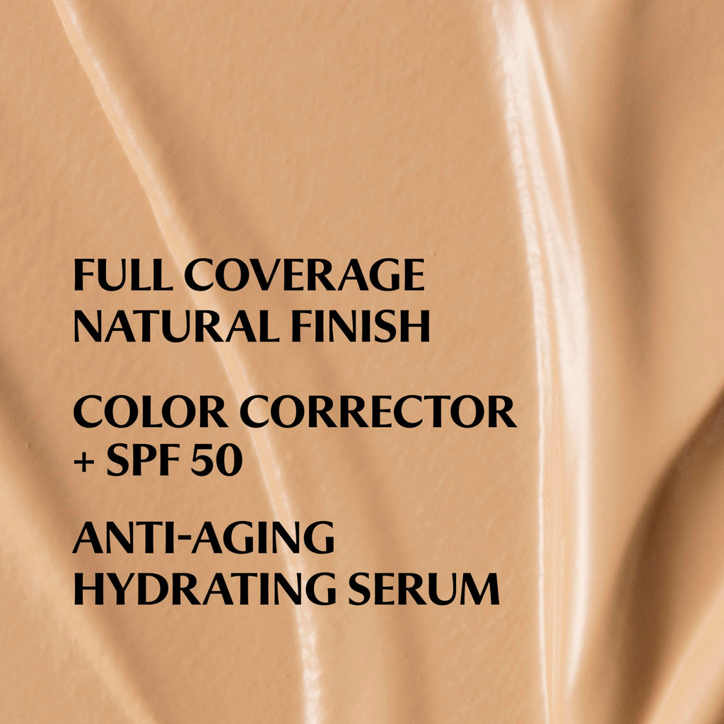 IT Cosmetics CC+ Cream - Natural Full Coverage Foundation With SPF 50+, Color Corrector & Anti-Aging Hydrating Serum, Hyaluronic Acid + Peptides, Lightweight Up To 24H Wear, All Skin Types