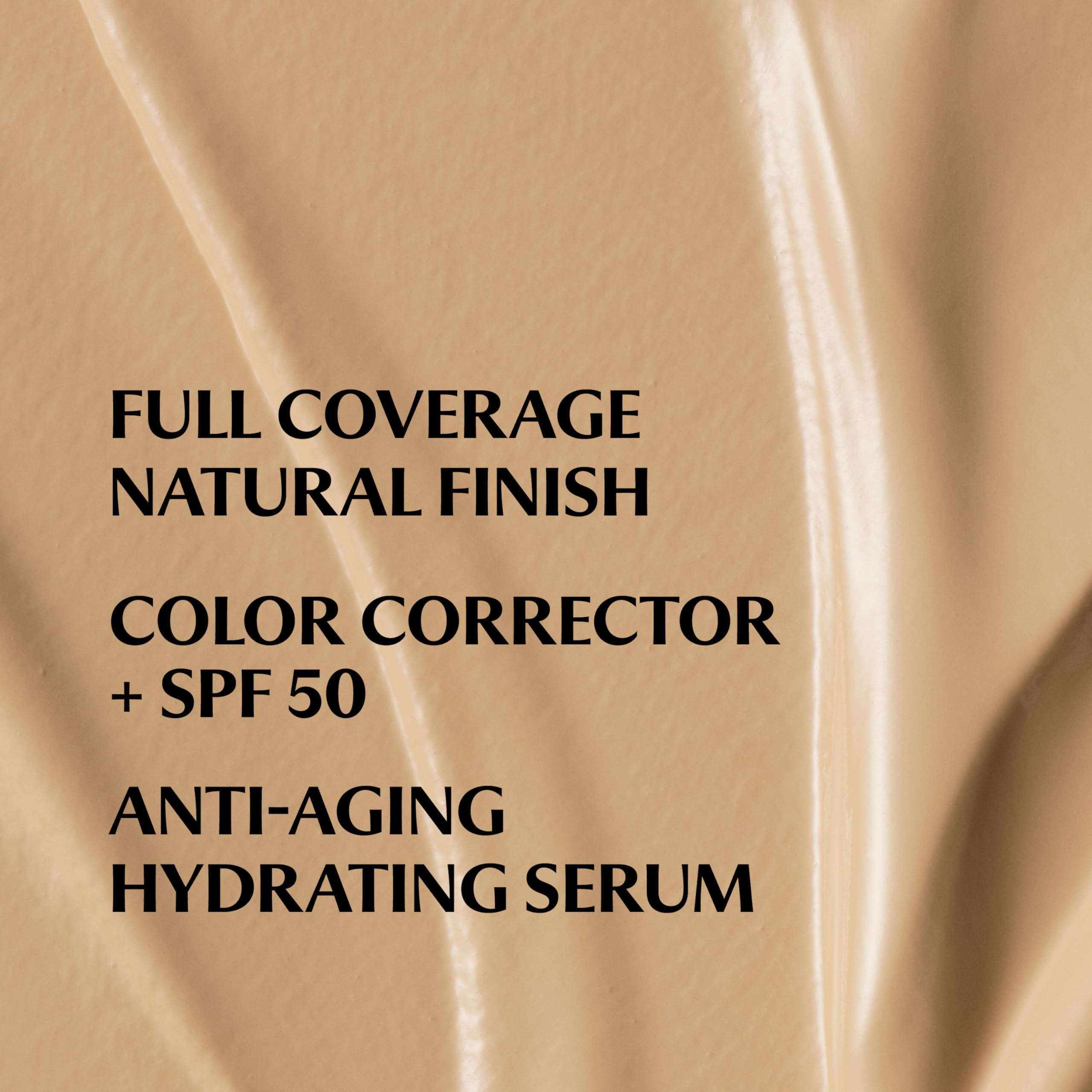 IT Cosmetics CC+ Cream - Natural Full Coverage Foundation With SPF 50+, Color Corrector & Anti-Aging Hydrating Serum, Hyaluronic Acid + Peptides, Lightweight Up To 24H Wear, All Skin Types